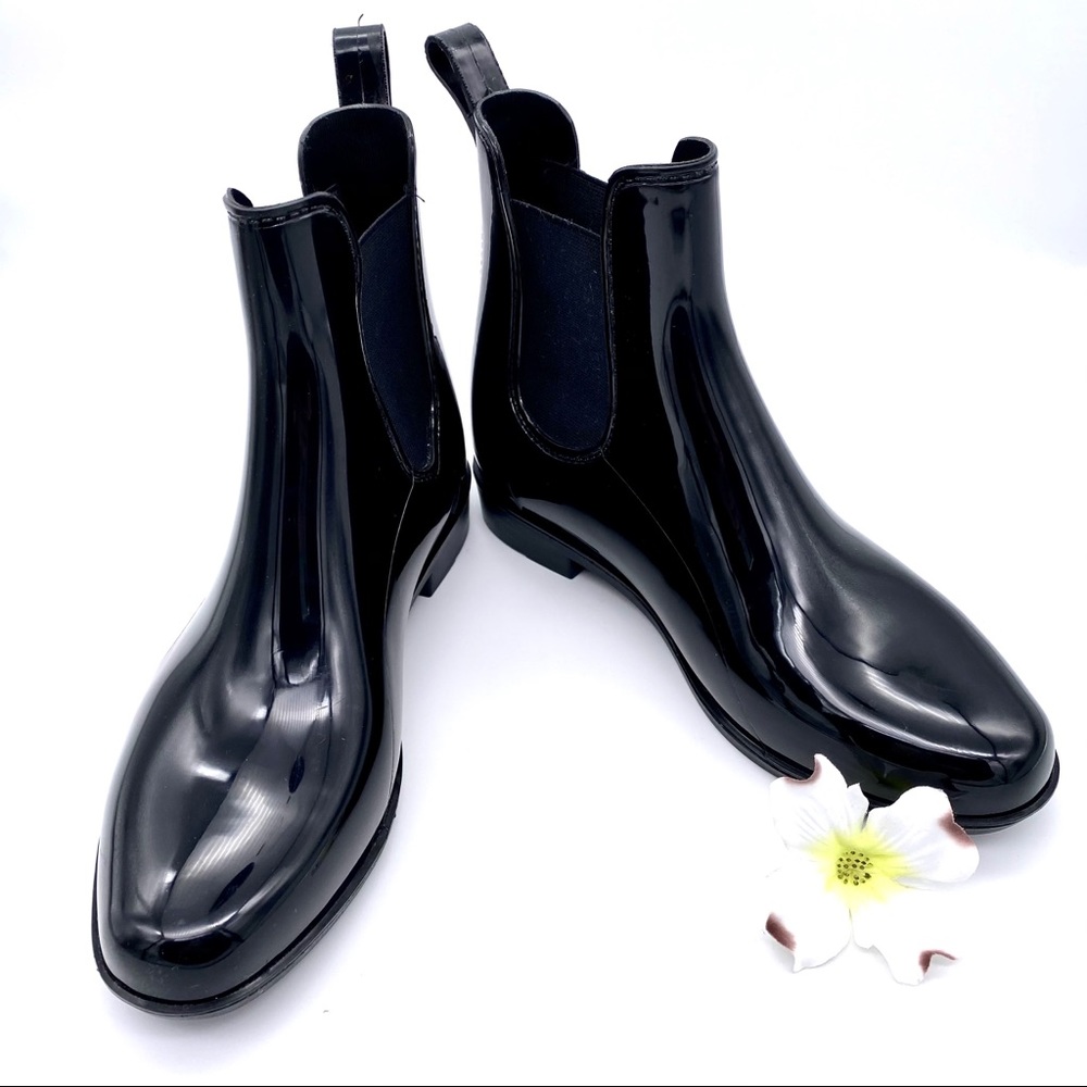 NWOB Skadoo Black Rain Booties, 7 - Picture 2 of 13